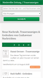 Mobile Screenshot of nez-memoriam.de